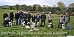 unser Wurftreffen - alle Kinder mit Nele (vorne) und Lucky (hinten)